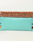 American Darling Hand Tooled Hair On Genuine Leather Women Bag Western Handbag Purse