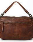 Never Mind NMBGM161A Hobo Vintage Handmade Genuine Cowhide Leather Women Bag Western Handbag Purse