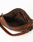 Never Mind NMBGM161A Hobo Vintage Handmade Genuine Cowhide Leather Women Bag Western Handbag Purse