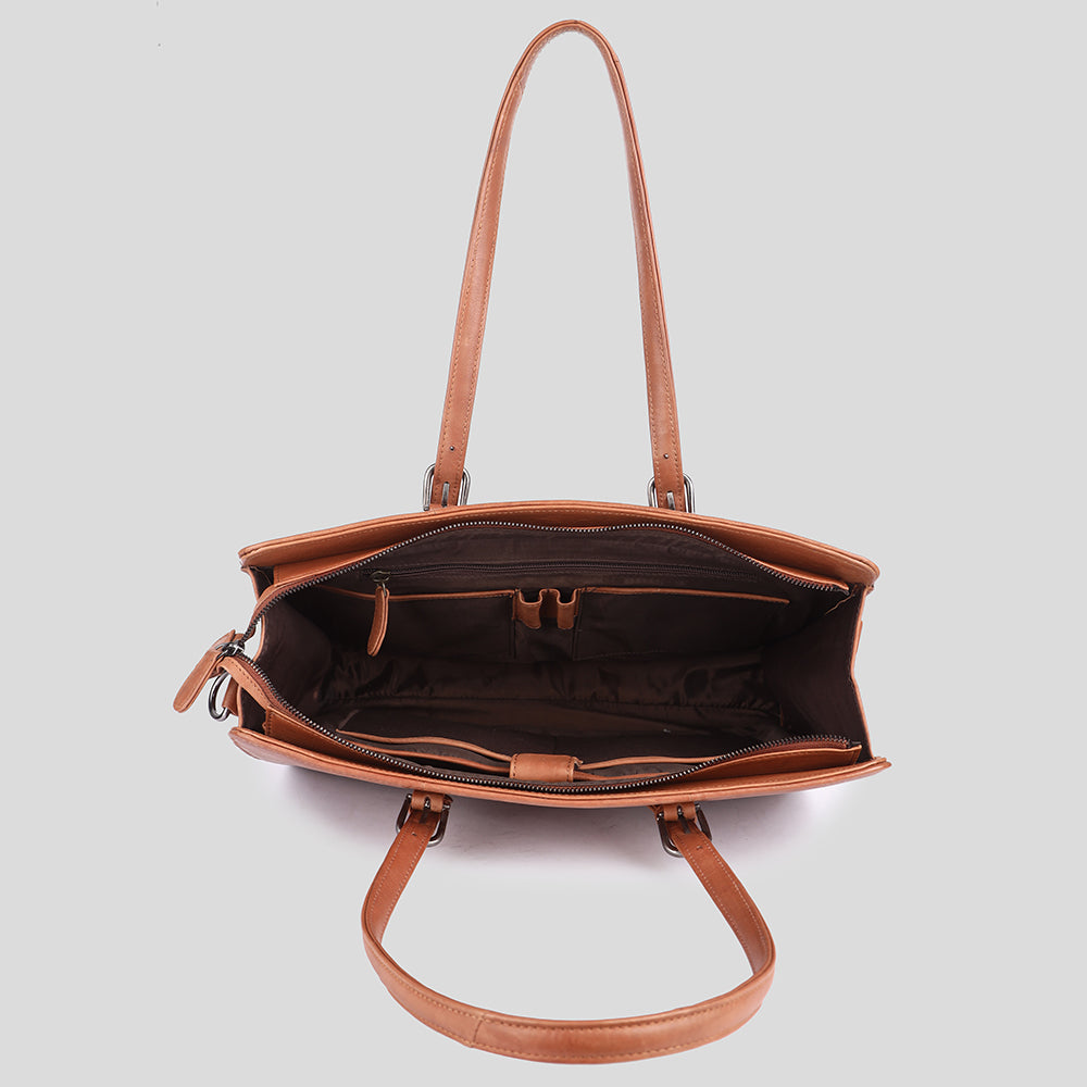American Darling TOTE Genuine Leather women bag western handbag purse