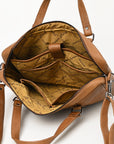 American Darling Briefcase Genuine Leather Women Bag Western Handbag Purse