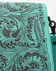 American Darling Hand Tooled Genuine Leather Women Bag Western Handbag Purse