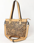 American Darling Hand Tooled Genuine Leather Women Bag Western Handbag Purse