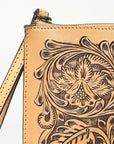 American Darling Hand Tooled Genuine Leather Women Bag Western Handbag Purse