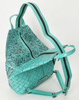 Ohlay Bags OHG102C Backpack Hand Tooled Genuine Leather Women Bag Western Handbag Purse