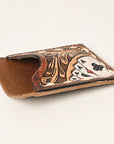 OHLAY OHCCG102B Card-Holder Hand Tooled Genuine Leather women bag western handbag purse