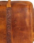 Ohlay Bags OHM101A Duffel Hand Tooled Genuine Leather Women Bag Western Handbag Purse