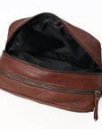 OHLAY TOILETRY Hand Tooled  Genuine Leather women bag western handbag purse
