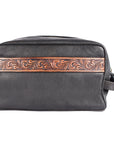 OHLAY TOILETRY Hand Tooled  Genuine Leather women bag western handbag purse
