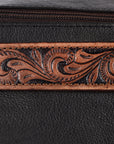 Ohlay Bags OHM111C Toiletry Hand Tooled Genuine Leather Women Bag Western Handbag Purse
