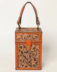American Darling Hand Tooled Genuine Leather Evening bag