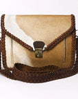 American Darling ADBGM345A Hair On Genuine Leather women bag western handbag purse
