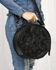 American Darling Canteen Hand Tooled Genuine Leather women bag western handbag purse
