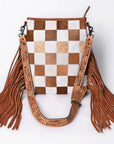 American Darling ADBG1301 Hair-On Genuine Leather Women Bag Western Handbag Purse