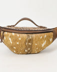 American Darling ADBG1302 Pouch Hair On Genuine Leather women bag western handbag purse