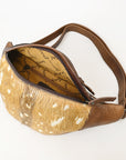 American Darling ADBG1302 Pouch Hair On Genuine Leather women bag western handbag purse
