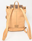American Darling ADBG1306 Backpack Hand Tooled Genuine Leather Women Bag Western Floral Handbag