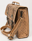 American Darling ADBG1307 Hand Tooled Genuine Leather Women Bag Western Handbag Purse