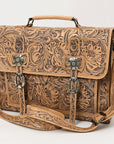 American Darling ADBG1307 Hand Tooled Genuine Leather Women Bag Western Handbag Purse