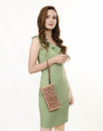 American Darling ADBG1311 Wallet Hand Tooled Genuine Leather women bag western handbag purse