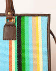 American Darling Saddle Blanket Genuine Leather Women Bag Western Handbag Purse
