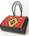 American Darling Saddle Blanket Genuine Leather Women Bag Western Handbag Purse