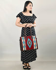 American Darling Saddle Blanket Genuine Leather Women Bag Western Handbag Purse