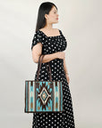 American Darling Saddle Blanket Genuine Leather Women Bag Western Handbag Purse