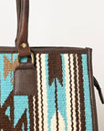 American Darling Saddle Blanket Genuine Leather Women Bag Western Handbag Purse
