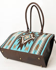 American Darling Saddle Blanket Genuine Leather Women Bag Western Handbag Purse