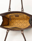 American Darling Saddle Blanket Genuine Leather Women Bag Western Handbag Purse