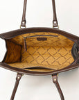 American Darling Saddle Blanket Genuine Leather Women Bag Western Handbag Purse