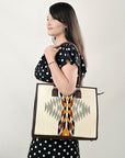 American Darling Saddle Blanket Genuine Leather Women Bag Western Handbag Purse