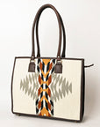 American Darling Saddle Blanket Genuine Leather Women Bag Western Handbag Purse
