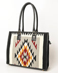 American Darling Saddle Blanket Genuine Leather Women Bag Western Handbag Purse