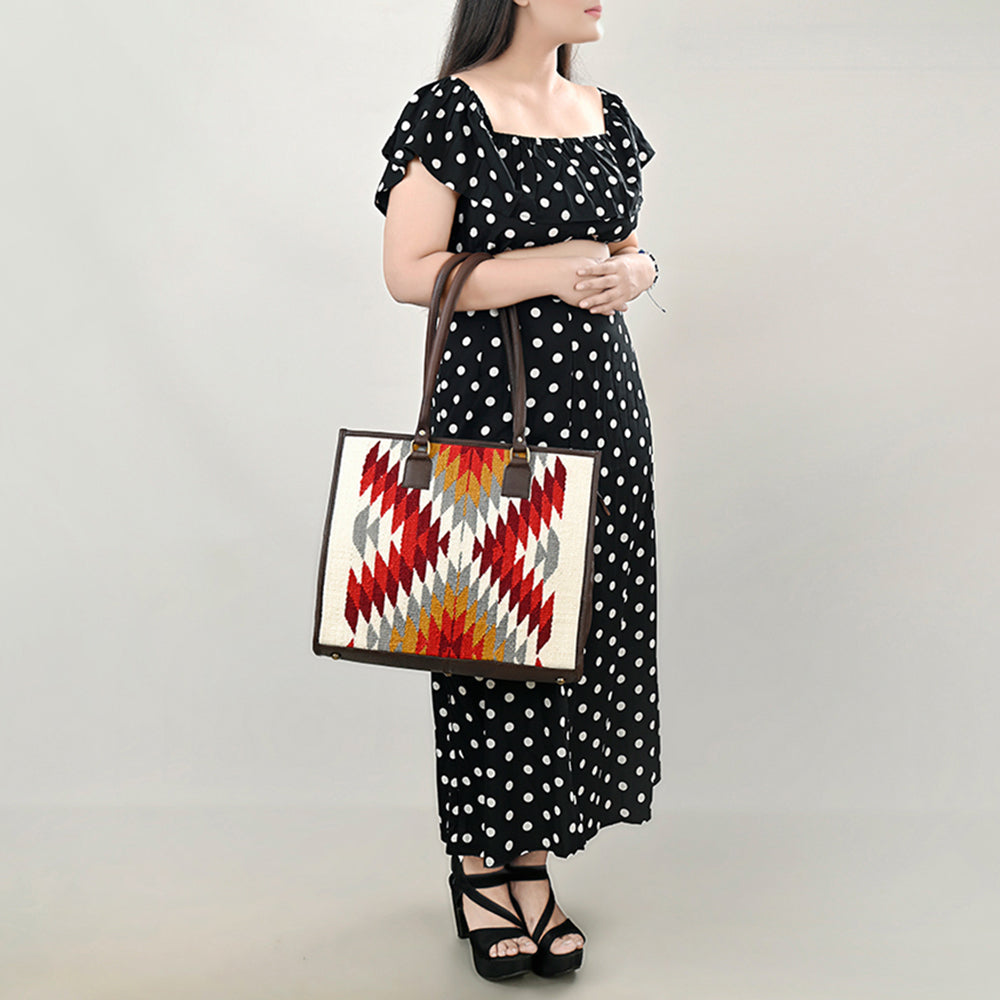 American Darling Saddle Blanket Genuine Leather Women Bag Western Handbag Purse