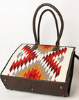 American Darling Saddle Blanket Genuine Leather Women Bag Western Handbag Purse