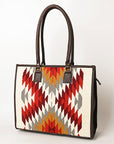 American Darling Saddle Blanket Genuine Leather Women Bag Western Handbag Purse