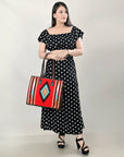 American Darling Saddle Blanket Genuine Leather Women Bag Western Handbag Purse
