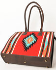 American Darling Saddle Blanket Genuine Leather Women Bag Western Handbag Purse