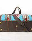 OHLAY OHA101C DUFFEL Upcycled Wool Genuine Leather women bag western handbag purse