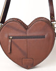 American Darling ADBGA476 Hand Tooled Hair-On Genuine Leather Women Bag Western Handbag Purse