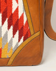 American Darling ADBGA478 Saddle Blanket Genuine Leather Women Bag Western Handbag Purse