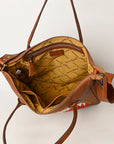 American Darling ADBGA478 Saddle Blanket Genuine Leather Women Bag Western Handbag Purse