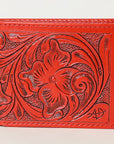 American Darling Wallet Hand Tooled Genuine Leather Women Bag Western Handbag Purse
