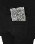 American Darling Wallet Hand Tooled Genuine Leather Women Bag Western Handbag Purse