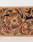American Darling Wallet Hand Tooled Genuine Leather Women Bag Western Handbag Purse