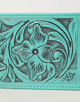 American Darling Wallet Hand Tooled Genuine Leather Women Bag Western Handbag Purse