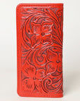 American Darling Wallet Hand Tooled Genuine Leather Women Bag Western Handbag Purse