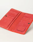 American Darling Wallet Hand Tooled Genuine Leather Women Bag Western Handbag Purse